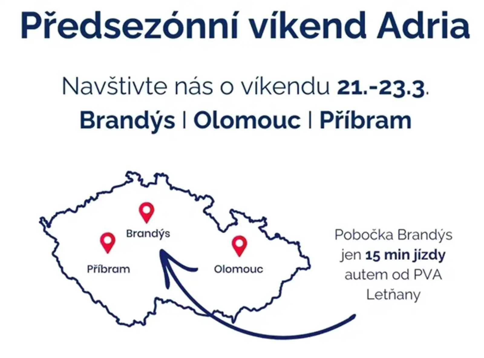 Předsezónní víkend Adria