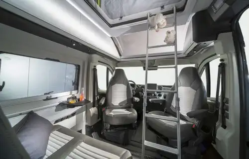 Spací prostor modelu Twin Sports